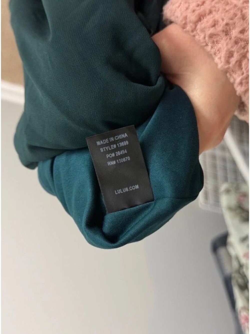 Lulus Mythical Kind Of Love Dark Green Maxi Dress Size Medium Women’s - Picture 5 of 8